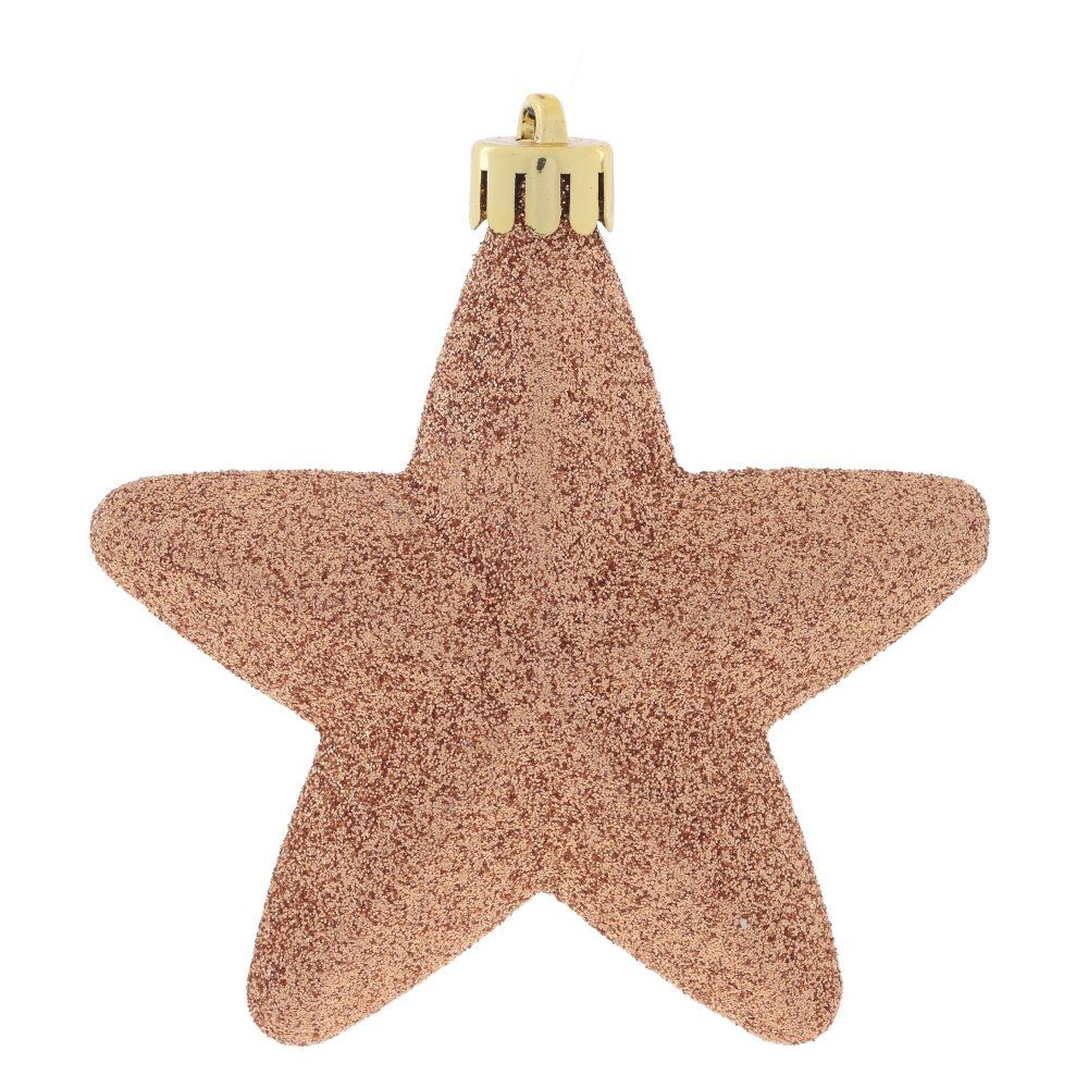 GAEM Набор из 6шт Украшение новогоднее "Звезда", L12,5 W2,5 H18,5 см