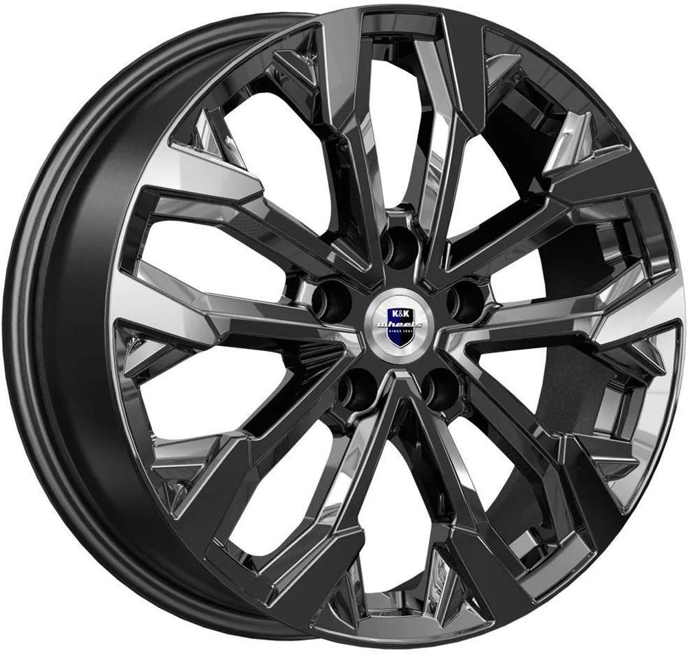 K&amp;K Морейн 6.5x17 5x114.3 ET 37 Dia 66.6 (кварц)