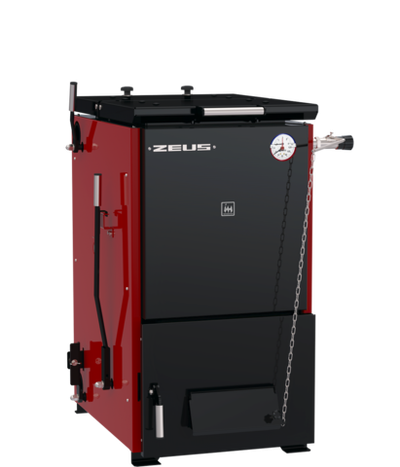 Котел полуавтоматический нижнего горения ZEUS (Зевс) 24 кВт