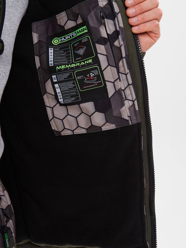 Костюм демисезонный Горка-Люкс ткань Исландия/Алова цвет Хаки/КМФ 002