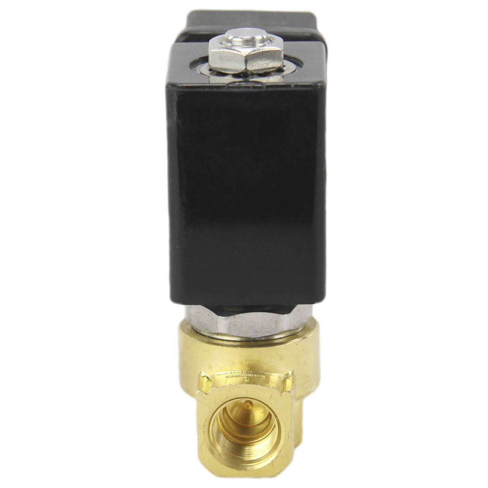 Two way normally closed with zero pressure differential electric solenoid valve Elephant VS2W-700 P-Z-NC PTFE G 24V, body material - brass, seal - PTFE, with coil YS-018 24V