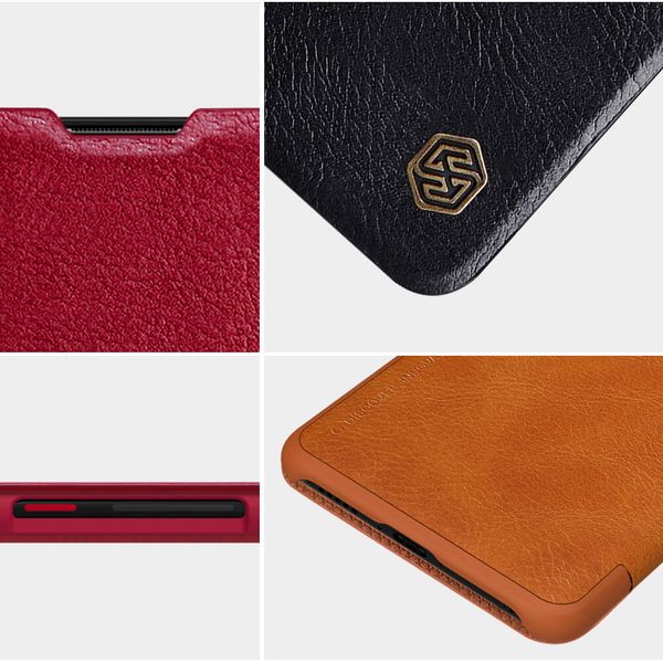 Чехол-книжка Nillkin Qin Leather Case для Xiaomi Mi 9T/ 9T Pro (Черный)