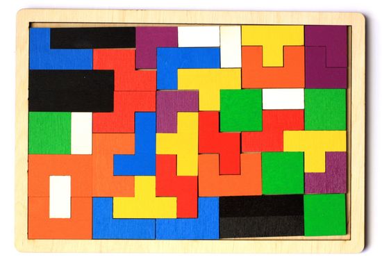 Пазл деревянный «TetrisWood»