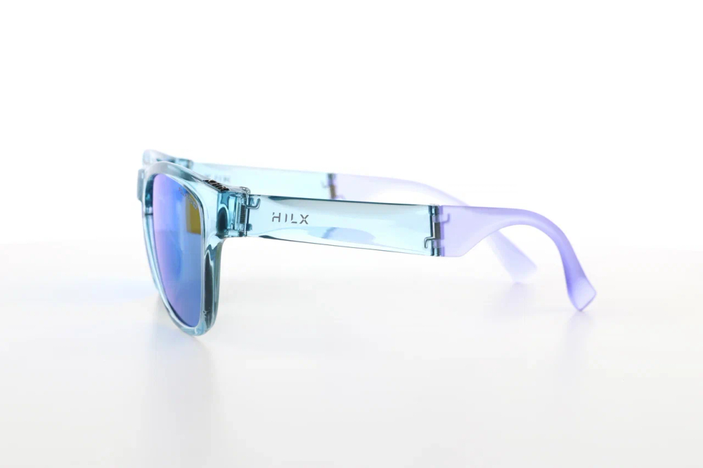 Спортивные очки HILX Unfold Shiny Crystal Green / Blue Polarized Lens