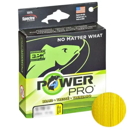 Плетенка Power Pro (275м), Желтый