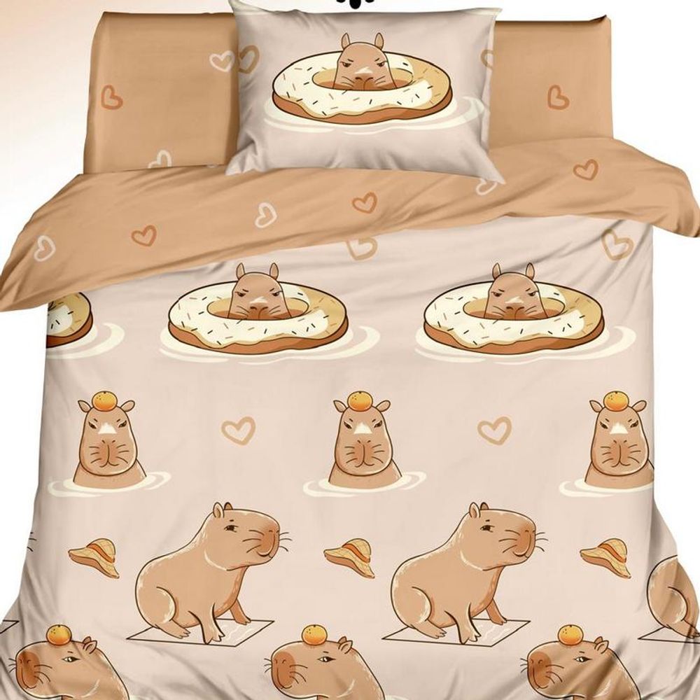 Комплект постельного белья "РУ. С-052", поплин Премиум, 100% хлопок.