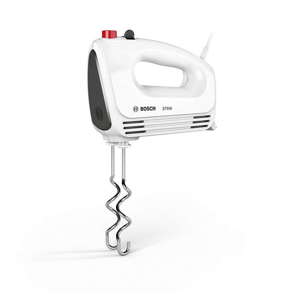 Миксер Bosch MFQ22100, 4 скорости, 2 насадки, белый