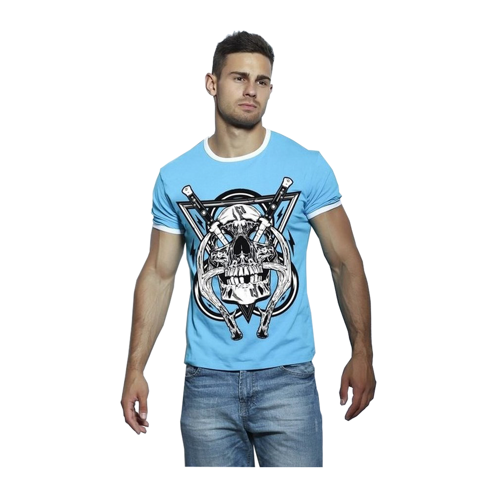 Мужская футболка Scandaloso 'Череп кинжала' 0802242m-EP