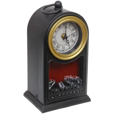 Сувенир с подсветкой «КАМИН - Время пришло» 14,6*11,9*27 см (питание от USB и батареек)