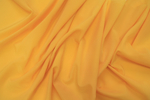 Креп плательный желто-золотой