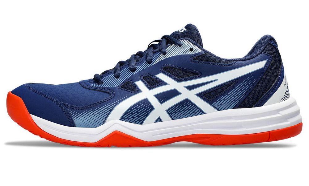 Мужские кроссовки теннисные Asics Court Slide 3 - blue expanse/white