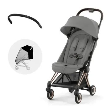Прогулочная коляска Cybex Coya Mirage Grey Rosegold