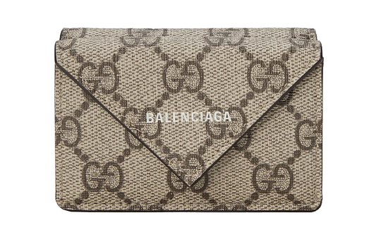 GUCCI Canvas Wallet Unisex Ebony