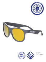 С/з очки Babiators Blue Series Polarized Navigator. Островитянин (The Islander). Серые. Оранжевые зеркальные линзы