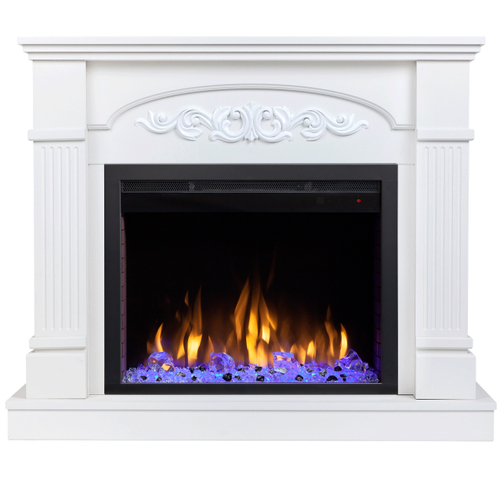 Каминокомплект Real Flame Cristina 25,5 WT с очагом Saphir 25,5