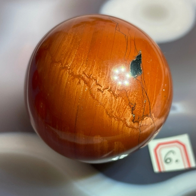 25049 *Яшма красная шар 45-47мм Африка