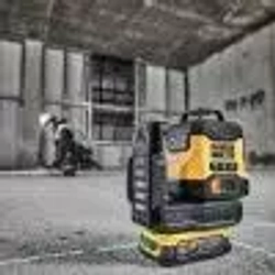 Лазерный нивелир с зеленым лучем DEWALT DCLE34031D1, кейс, Акб и ЗУ