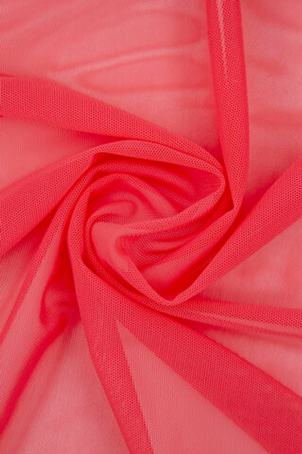 Сетка эластичная коралловая отрезом 75х50 см (Турция)