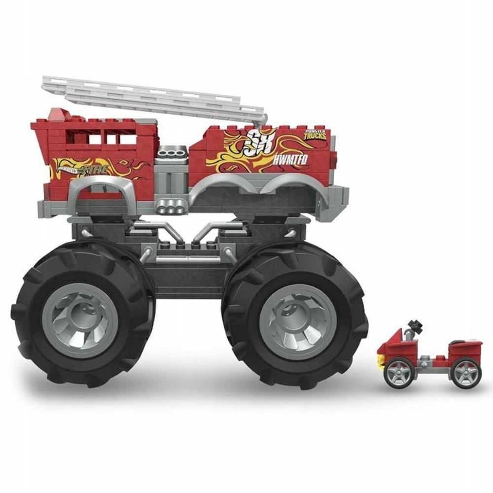 Конструктор Mega Bloks Hot Wheels Monster Truck - Пожарная машина 284  элемента - Мега Хот Вилс HHD19 купить в Москве | Доставка по России.