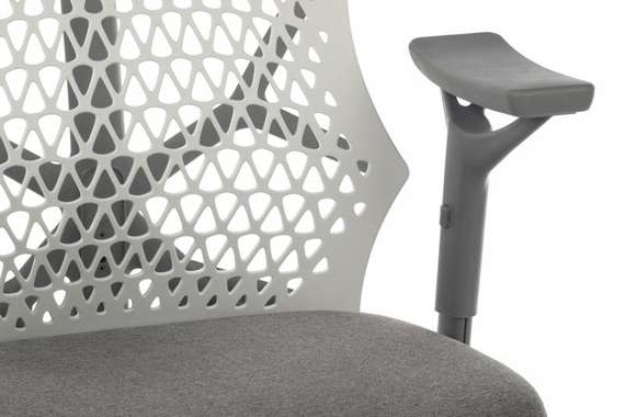 Кресло Ego A644 Белый/Серый