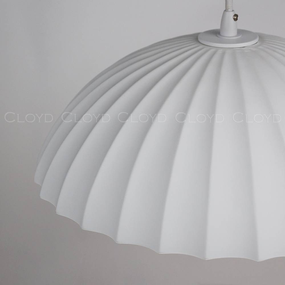 Подвесной светильник Cloyd ATTICA P1 / Ø35 см - белый (арт.12349)