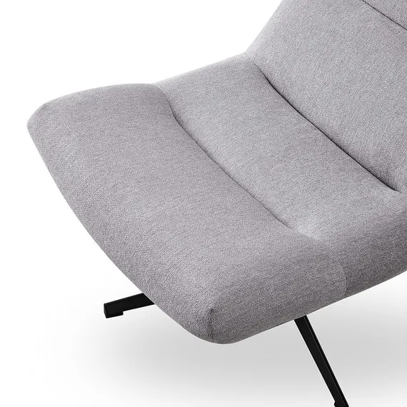 Крутящееся лаунж-кресло Soma, серое
