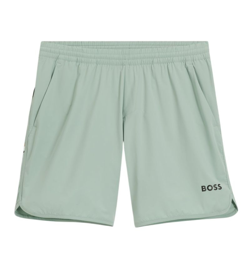 Мужские теннисные шорты BOSS TOC Spin 8 inch - open green
