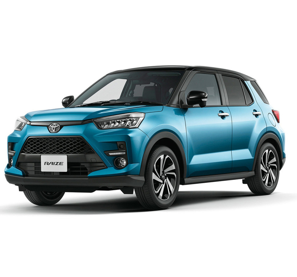 Toyota Raize 1 поколение (11.2019 - ) правый руль