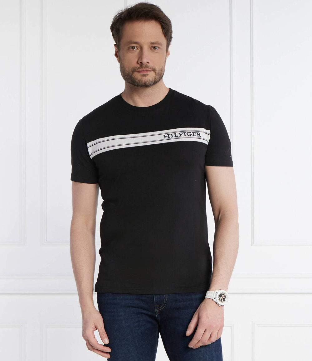 Футболка Tommy Hilfiger - черный(UM0UM03196)