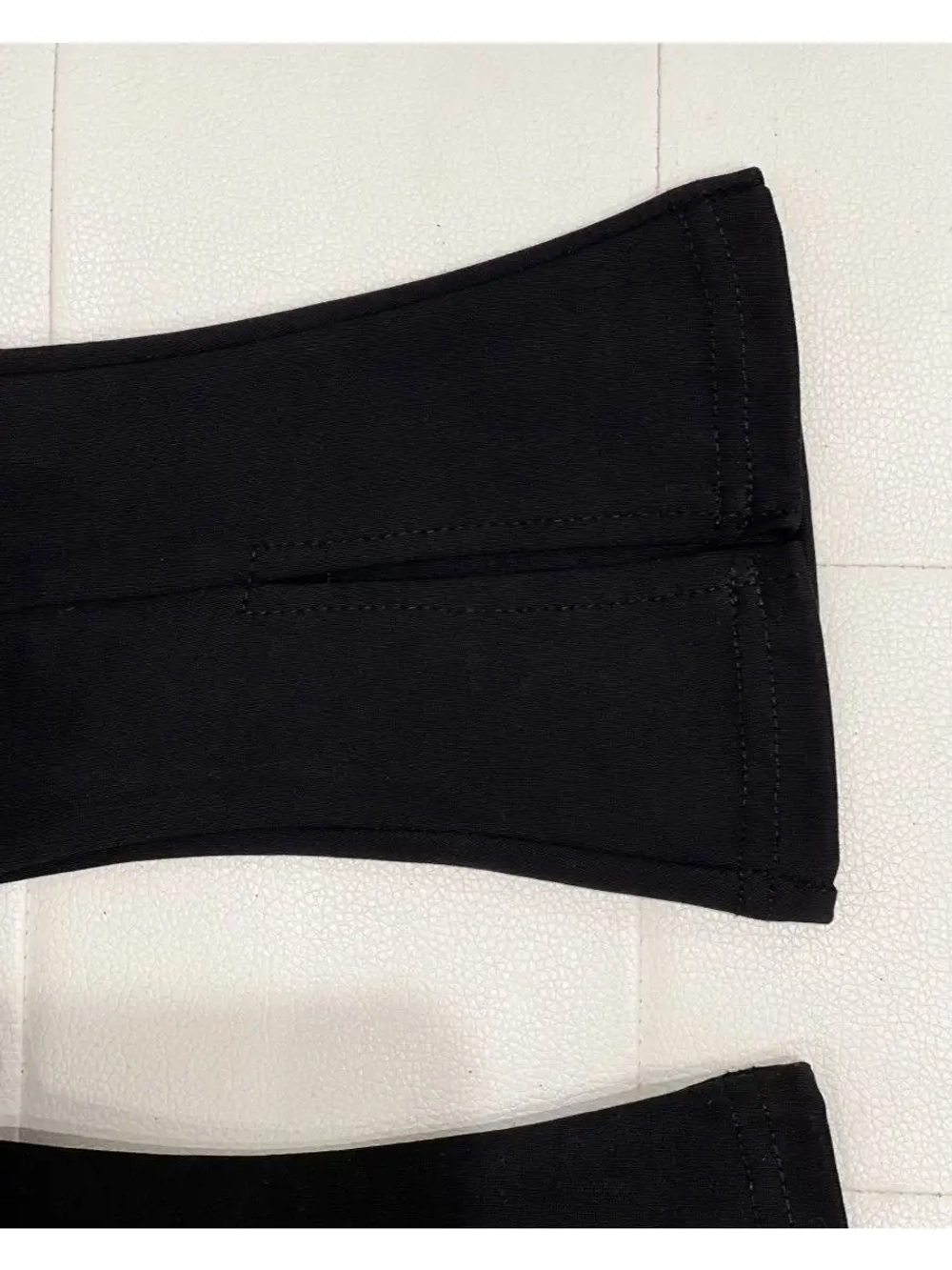 Брюки клеш с разрезами