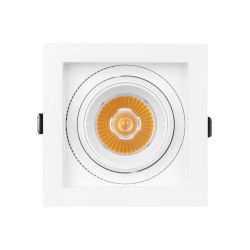 Светильник MS-VORTEX-BUILT-S117x117-20W Warm3000 (WH-WH, 20 deg, 230V) (Arlight, IP20 Металл, 5 лет) 057916