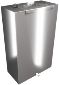 Бак для печи МАТРЁНА из нерж. стали 100 л