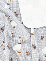 Сет из 3х пелёнок Mjölk Гуси/White Sand/Звёзды