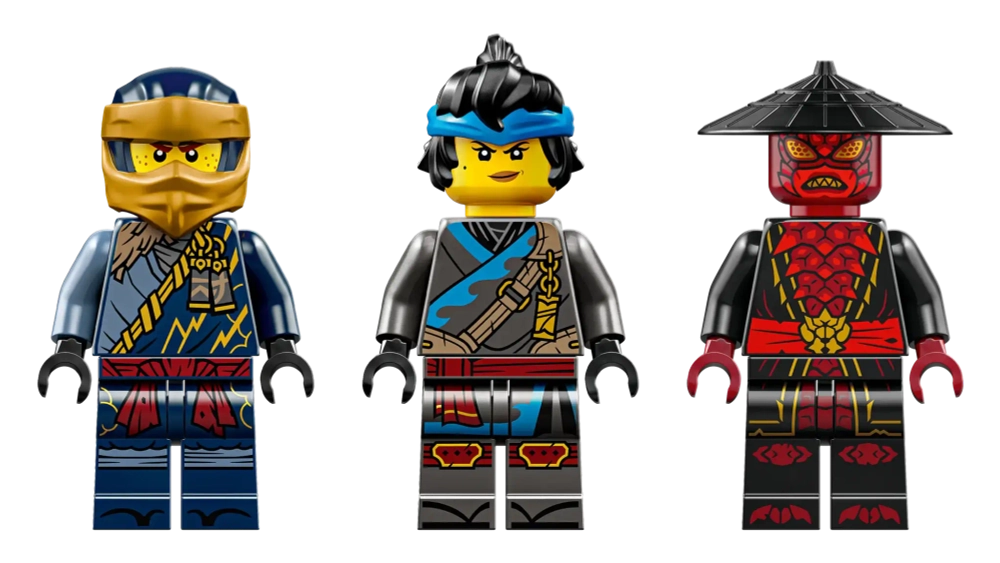 Конструктор LEGO Ninjago 71840 Дуэль гоночных автомобилей Rogue и Drix