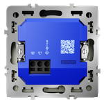 Выключатель встраиваемый VOLTUM S70 карточный 16А, (сталь)