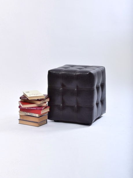 Пуф квадратный экокожа