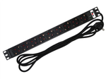 Блок розеток 19", 9 розеток ЦМО R-16-9S-I-440-1.8