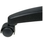 Кресло руководителя Helmi HL-E89 "Blocks", PL, ткань C черная, мягкий подлокотник