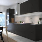 Панель - NICKEBO IKEA/ МОРТВИКЕН   ИКЕА,  80х45 см, черный