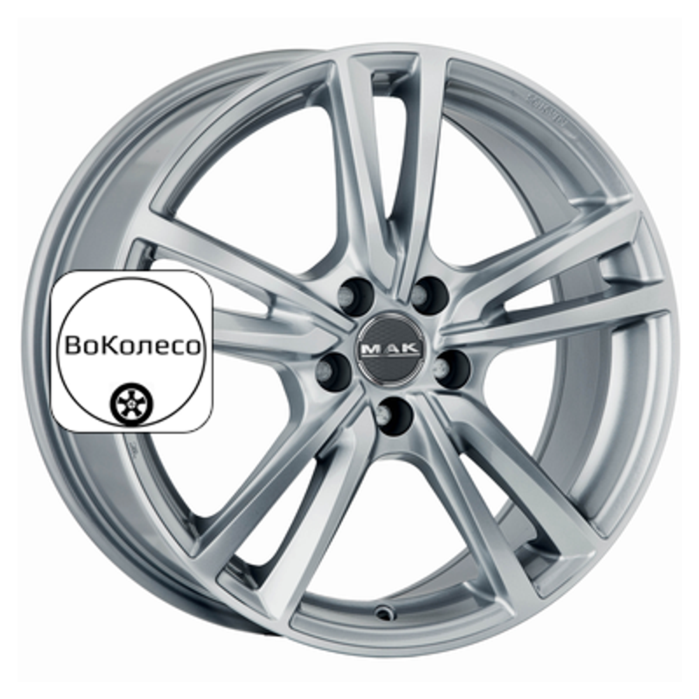 7,5x17/5x114,3 ET48 D76 Icona Silver MAK