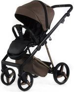 Детская коляска Adamex Quantum Superstar Deluxe 3 в 1 Q-STAR151-K (КОР.КОЖА+КОР.ДНО+КОР.РАМА)