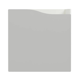 IKEA KALLAX  (ИКЕА КАЛЛАКС)  -  Вставка с дверцей, волна/серая, 33x33 см