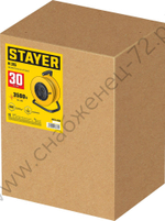 STAYER M 315 ПВС 3х1.5 30м 3500Вт, Силовой удлинитель на катушке (55078-30)