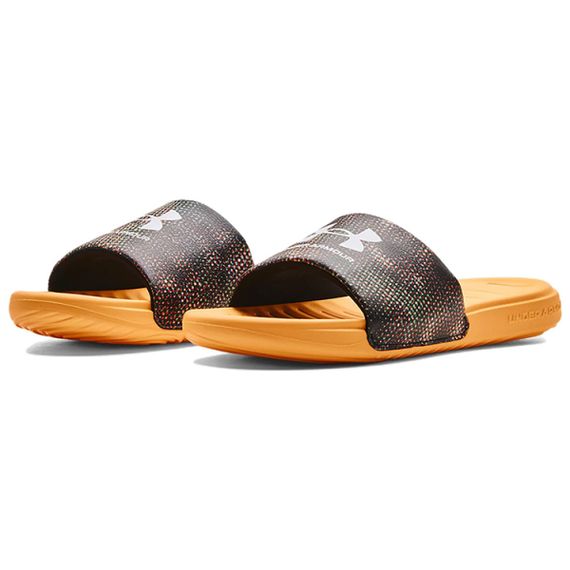 Under Armour Ansa Graphic Slide 'Black Orange Ice'