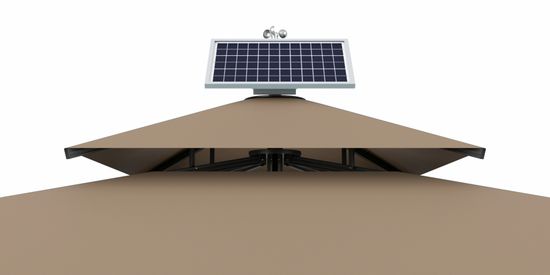 Зонт профессиональный Atlantic Solar 4000 антрацит/бежевый Турция