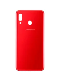 Задняя крышка для Samsung A20 красная