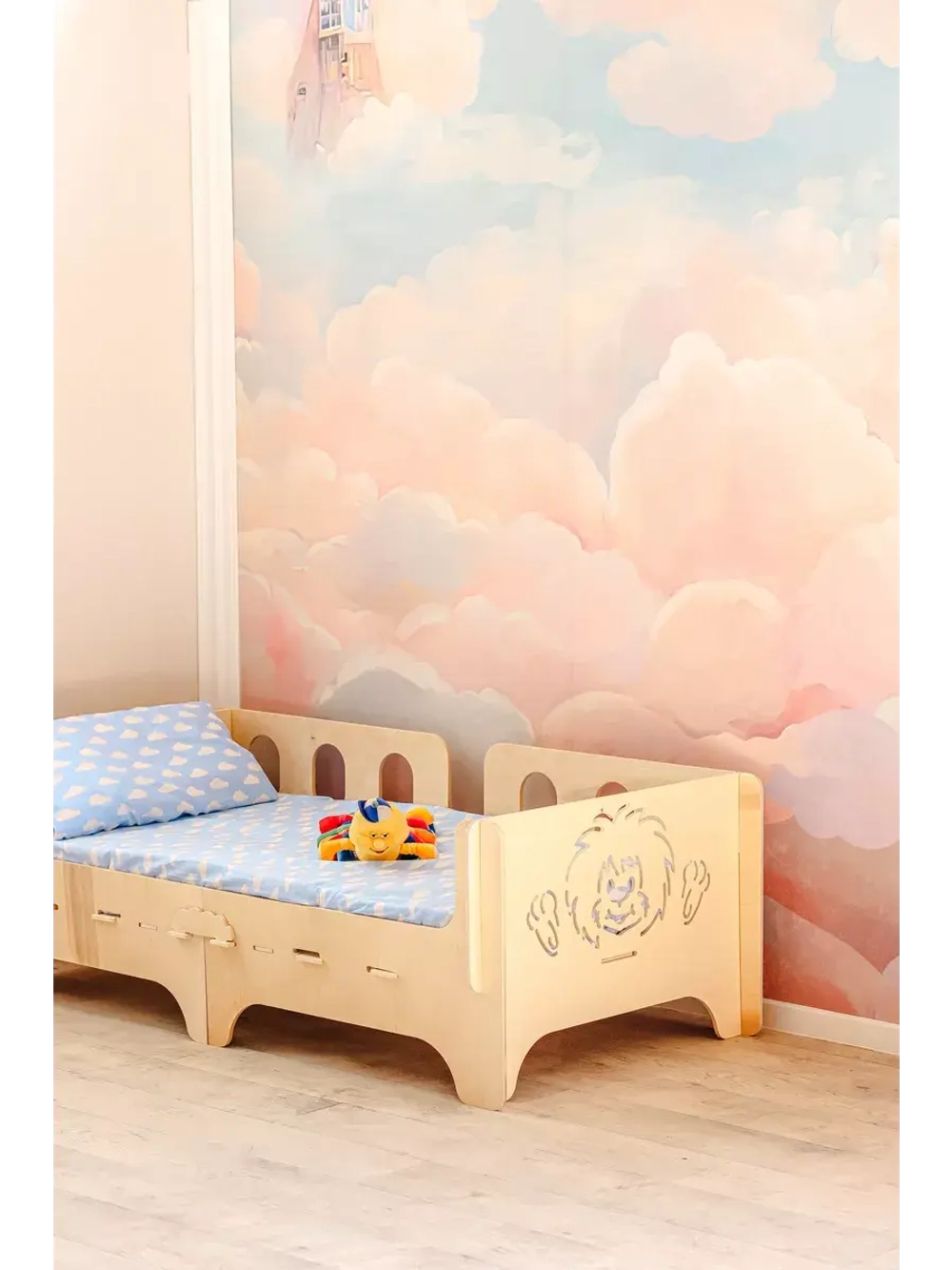 Кровать односпальная софа 140x70