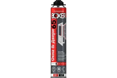 BOXER 65 пена монтажная всесезонная ПРОФИ 800