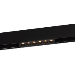 Магнитный трековый светильник ЭРА TRM20-3-11-6W3K-B для системы NOVA 48V 6Вт 3000К направленный свет черный