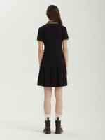 Платье-поло Tipped Pleated Tennis